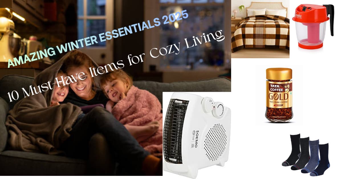 Amazing Winter Essentials 2025: 10 Must-Have Items for Cozy Living